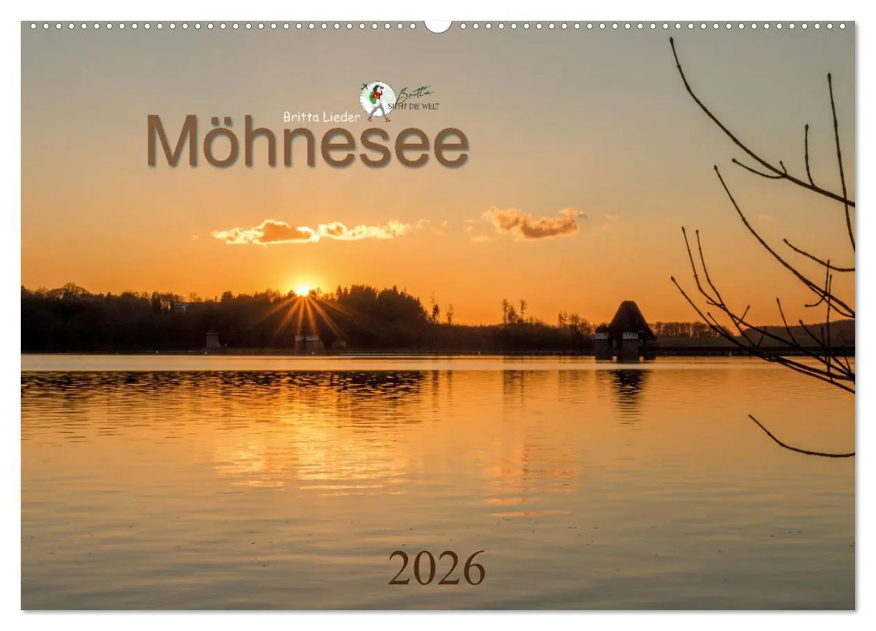 Cover: 9783457914458 | Möhnesee - das westfälische Meer (Wandkalender 2026 DIN A2 quer),...