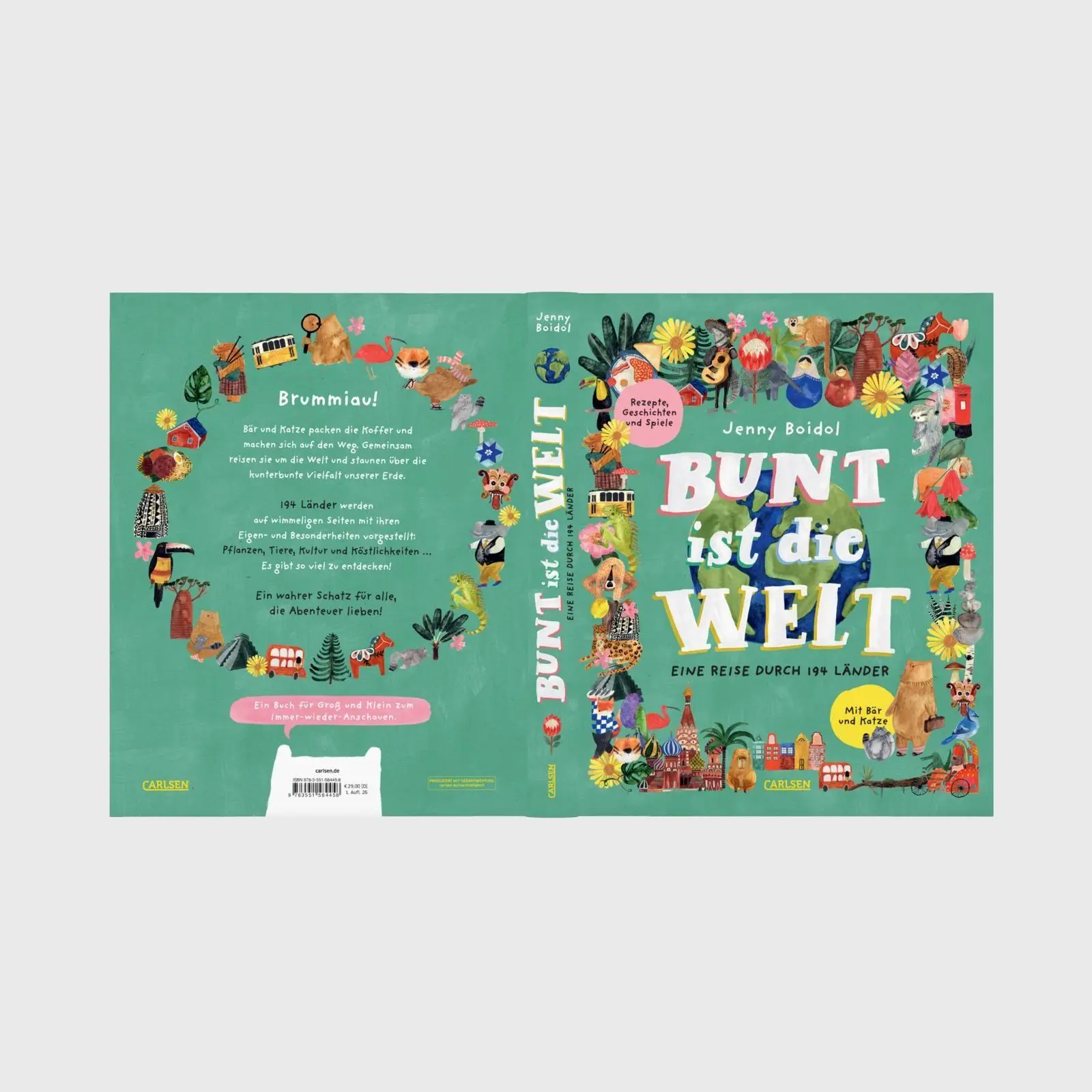 Bild: 9783551584458 | Bunt ist die Welt | Jenny Boidol | Buch | 184 S. | Deutsch | 2026