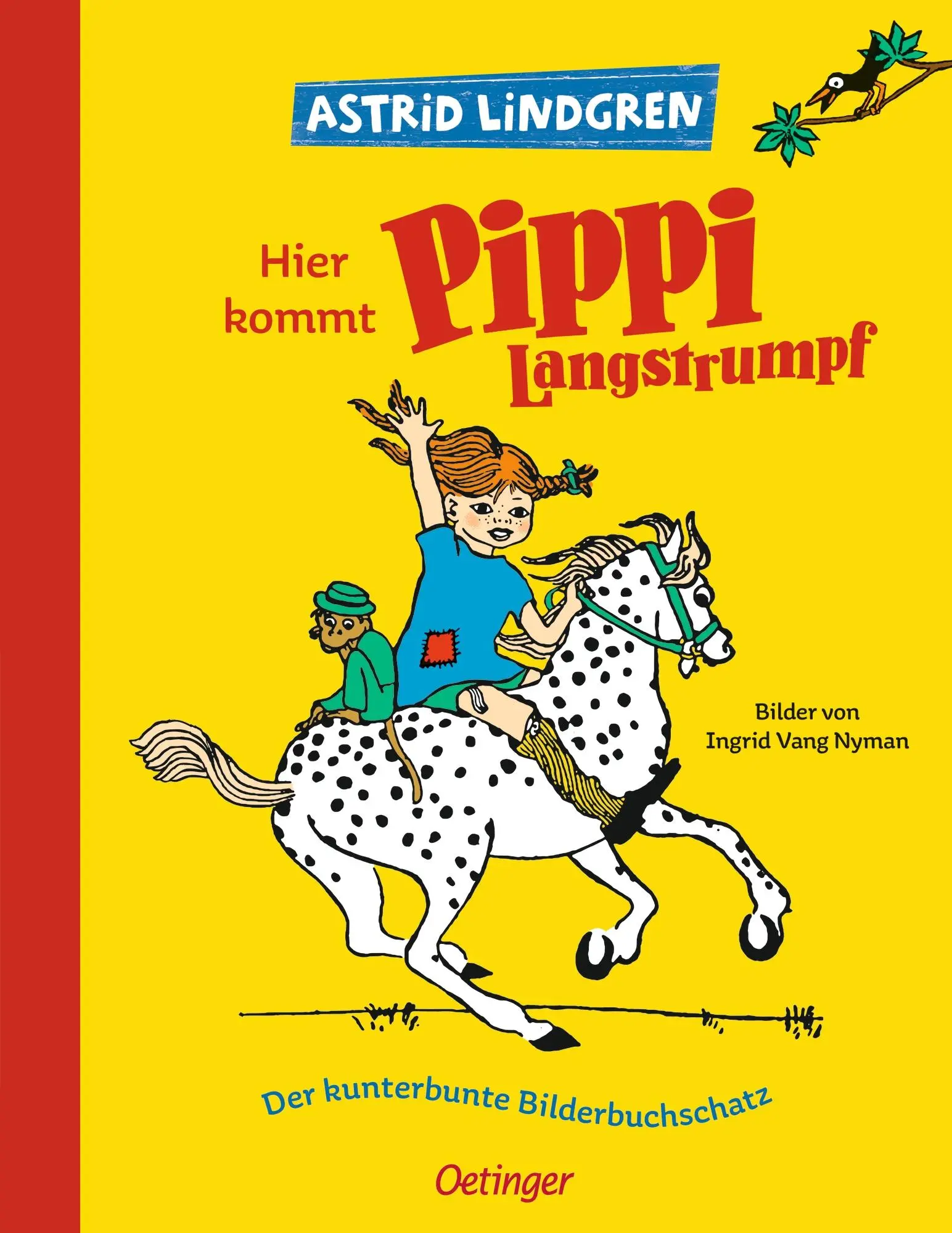 Cover: 9783789114458 | Hier kommt Pippi Langstrumpf | Der kunterbunte Bilderbuchschatz | Buch