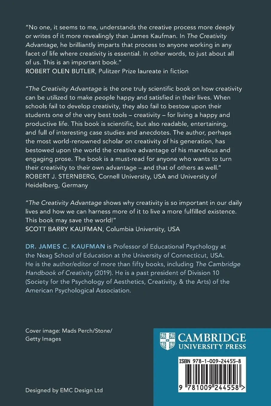 Rückseite: 9781009244558 | The Creativity Advantage | James C Kaufman | Taschenbuch | Englisch