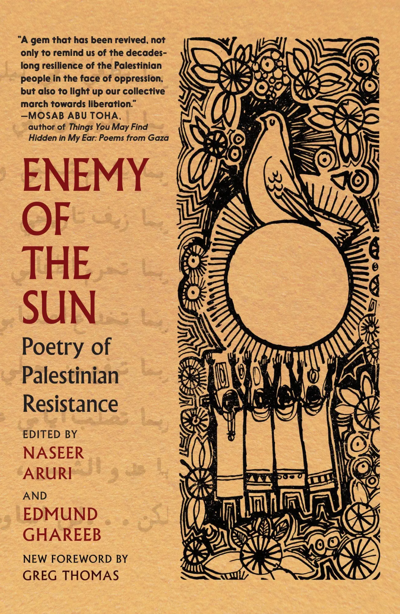 Cover: 9781644214558 | Enemy of the Sun | Poetry of Palestinian Resistance | Aruri (u. a.)