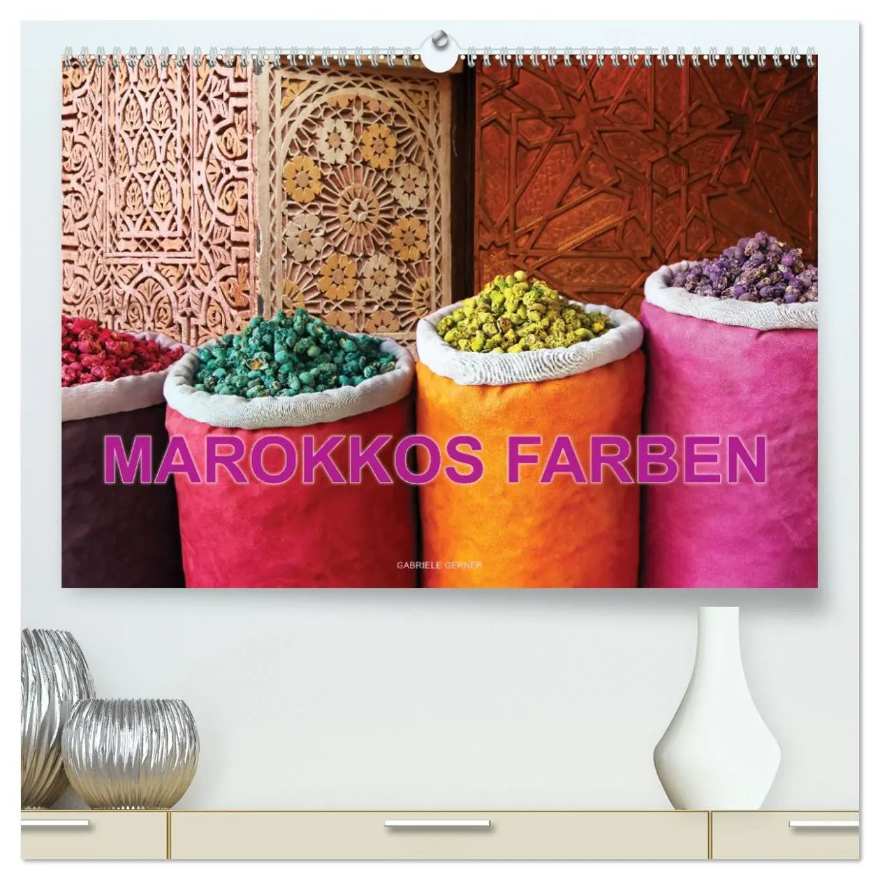 Cover: 9783457764558 | Marokkos Farben (hochwertiger Premium Wandkalender 2026 DIN A2...