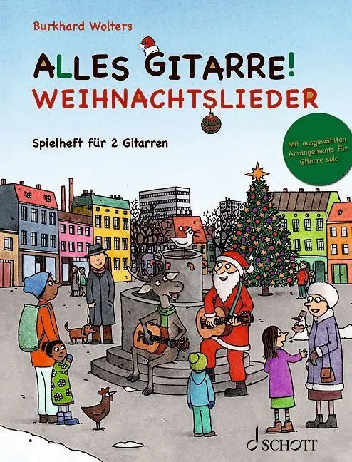 Cover: 9783795734558 | Alles Gitarre! - Weihnachtslieder | Burkhard Wolters | Broschüre