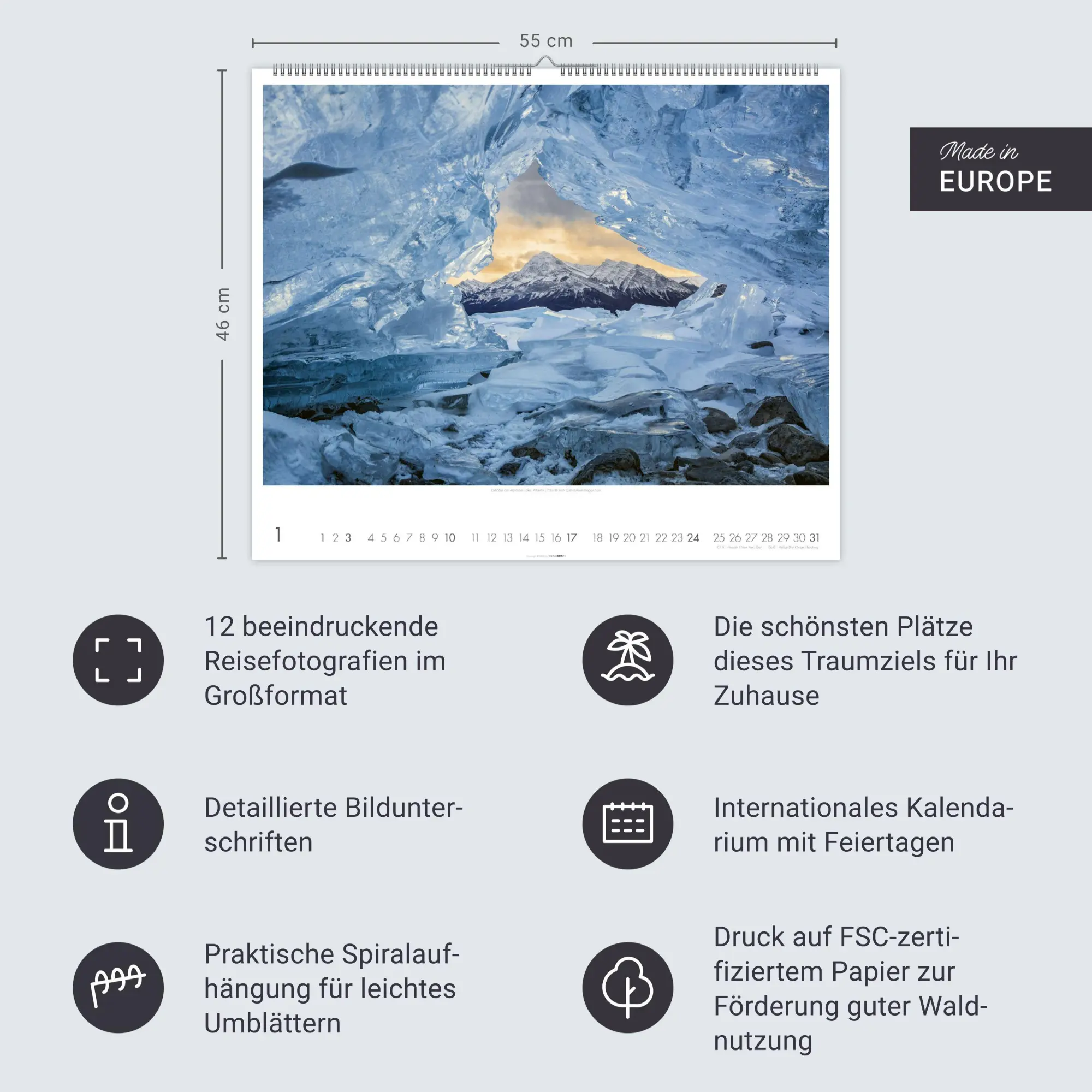 Bild: 9783839904558 | Kanada Kalender 2027 - Der Ruf der Wildnis | Kalender | Spiralbindung