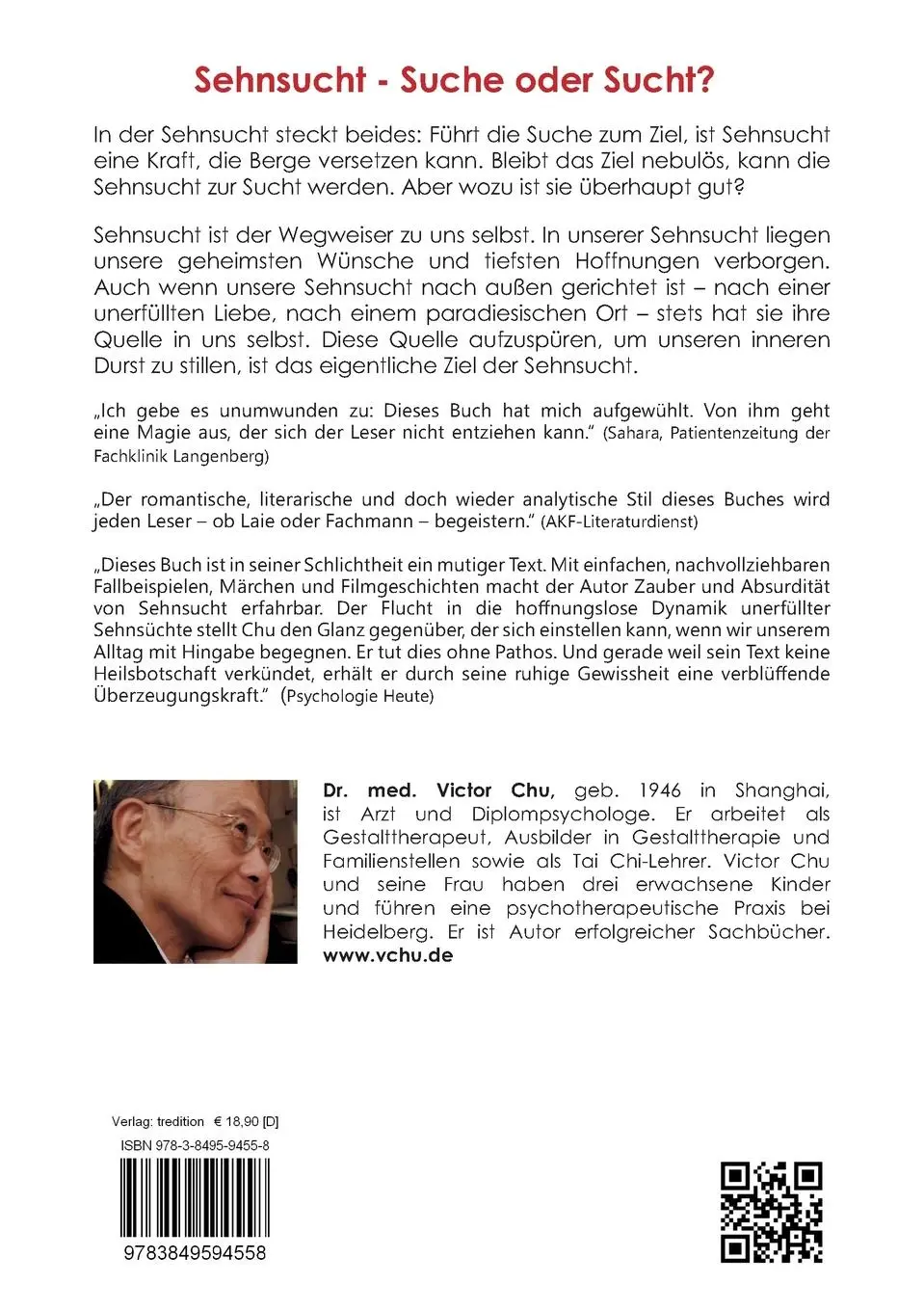 Rückseite: 9783849594558 | Casablanca oder Wohin dich die Sehnsucht trägt | Victor Chu | Buch