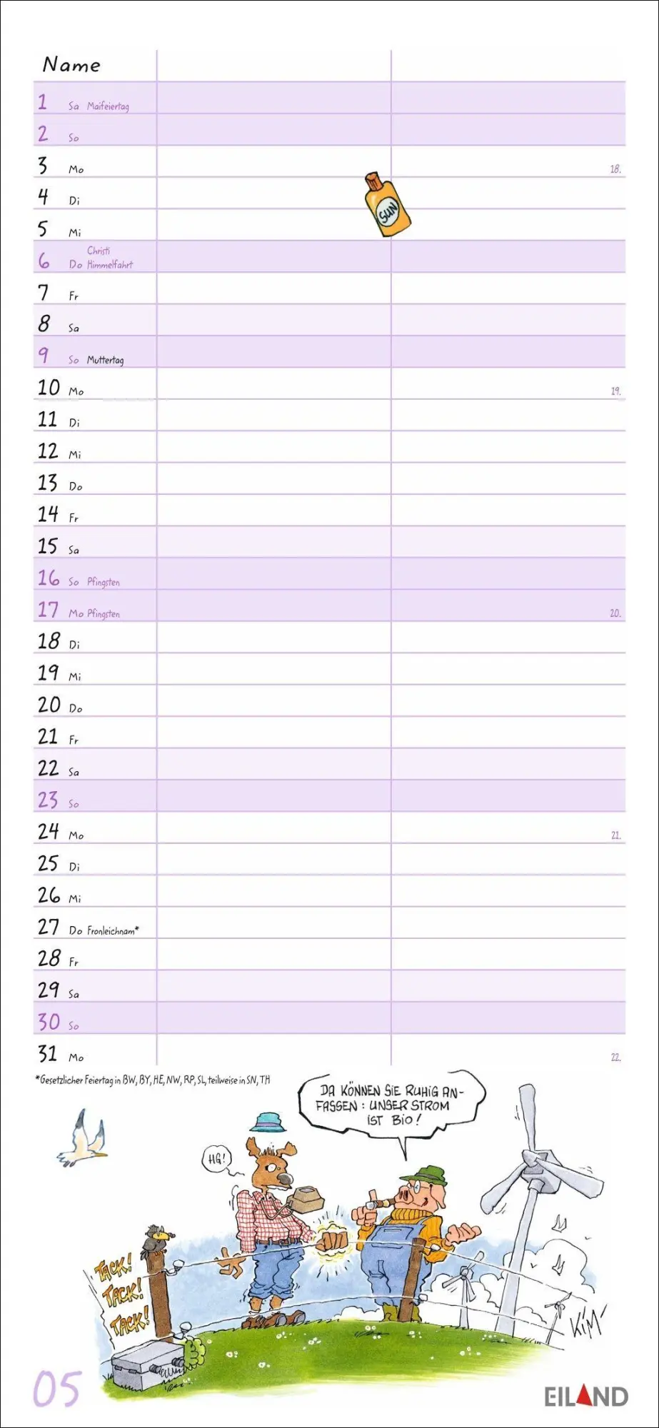 Bild: 9783964024558 | Local heroes Planer für zwei 2027 | Kim Schmidt | Kalender | 14 S.
