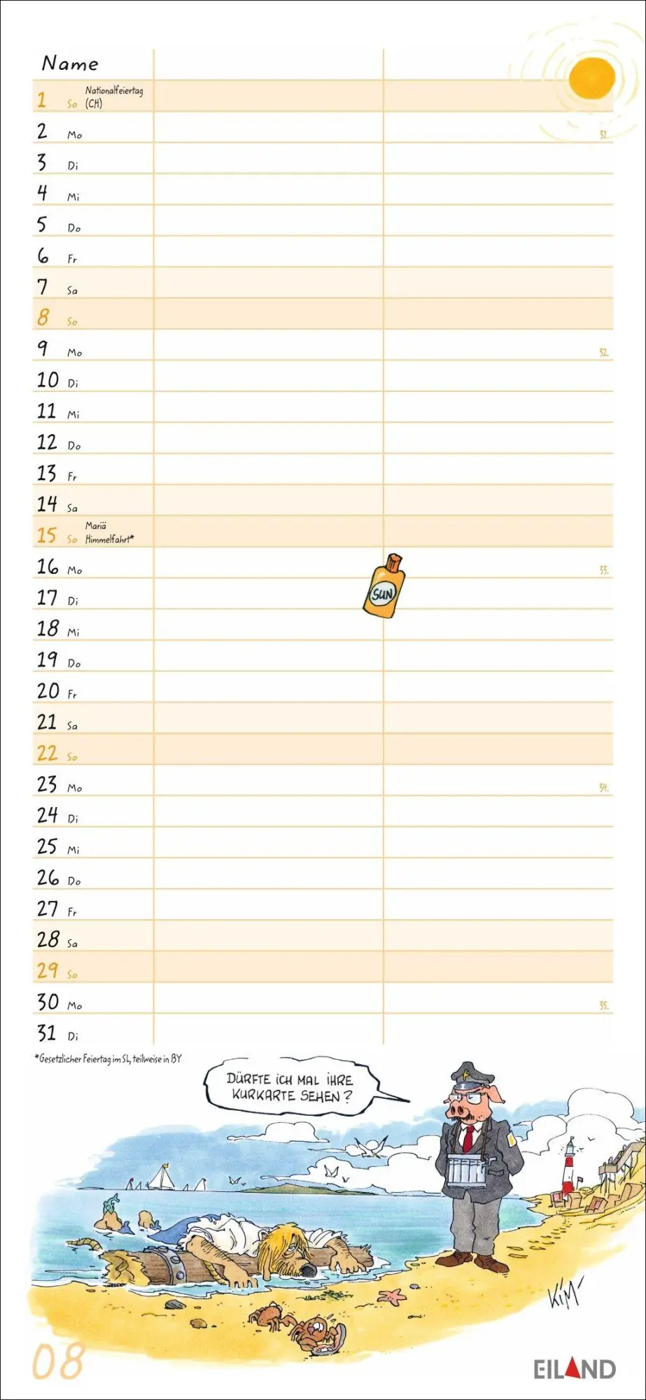 Bild: 9783964024558 | Local heroes Planer für zwei 2027 | Kim Schmidt | Kalender | 14 S.