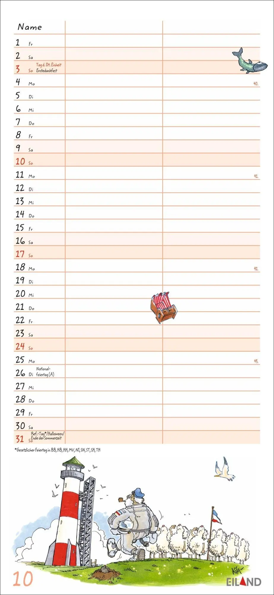 Bild: 9783964024558 | Local heroes Planer für zwei 2027 | Kim Schmidt | Kalender | 14 S.