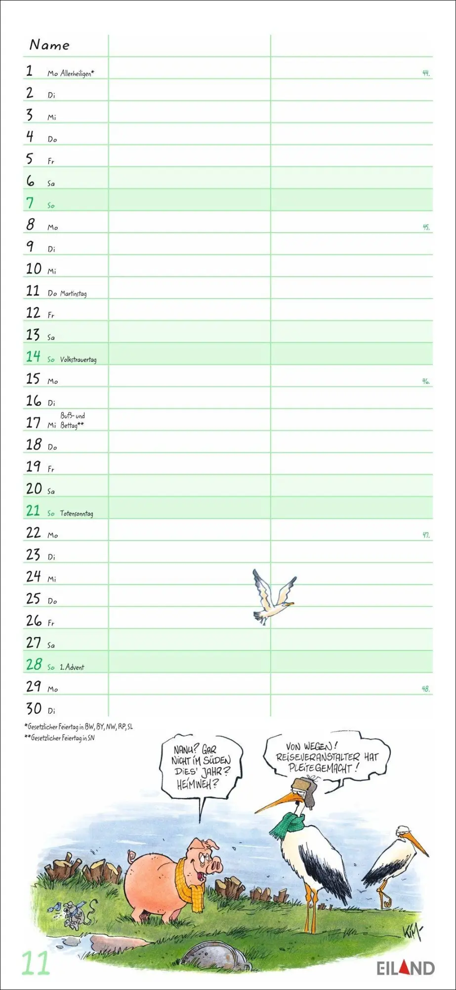 Bild: 9783964024558 | Local heroes Planer für zwei 2027 | Kim Schmidt | Kalender | 14 S.