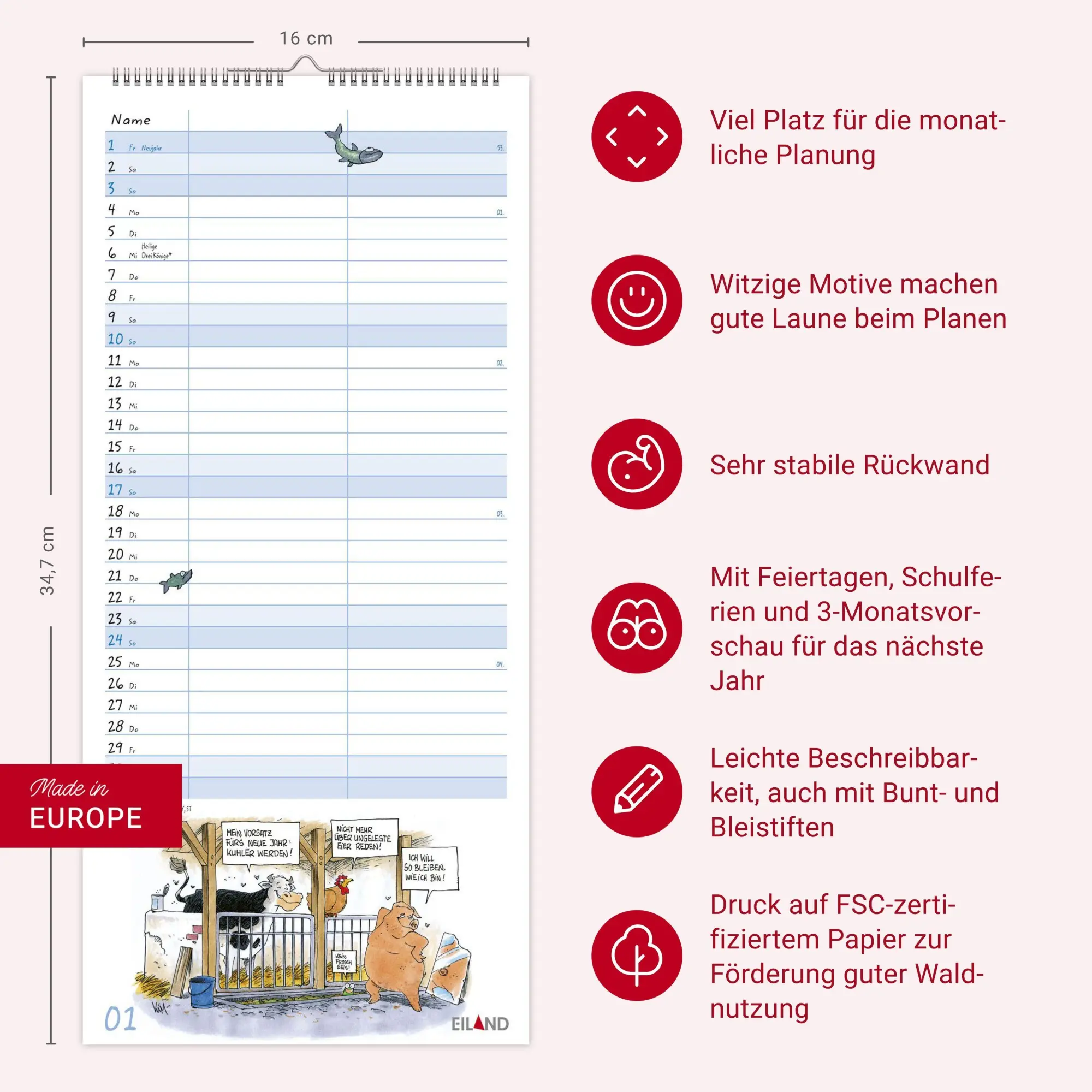 Bild: 9783964024558 | Local heroes Planer für zwei 2027 | Kim Schmidt | Kalender | 14 S.