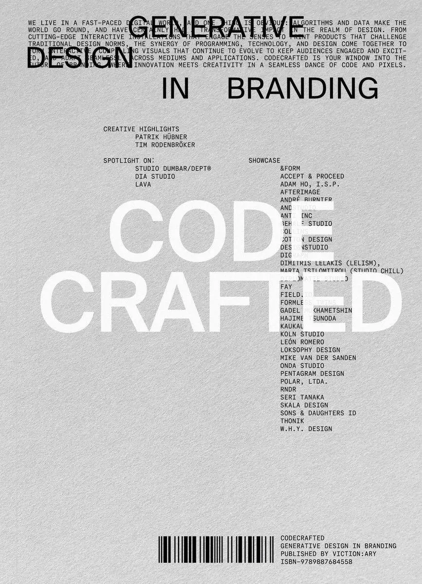 Cover: 9789887684558 | CodeCrafted | Generative Design in Branding | Victionary | Taschenbuch