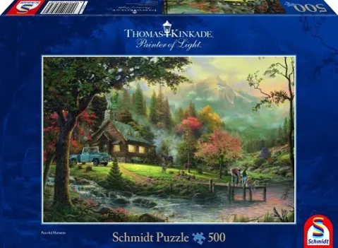 Cover: 4001504584658 | Thomas Kinkade, Idylle am Fluss, 500 Teile | Thomas Kinkade | Spiel
