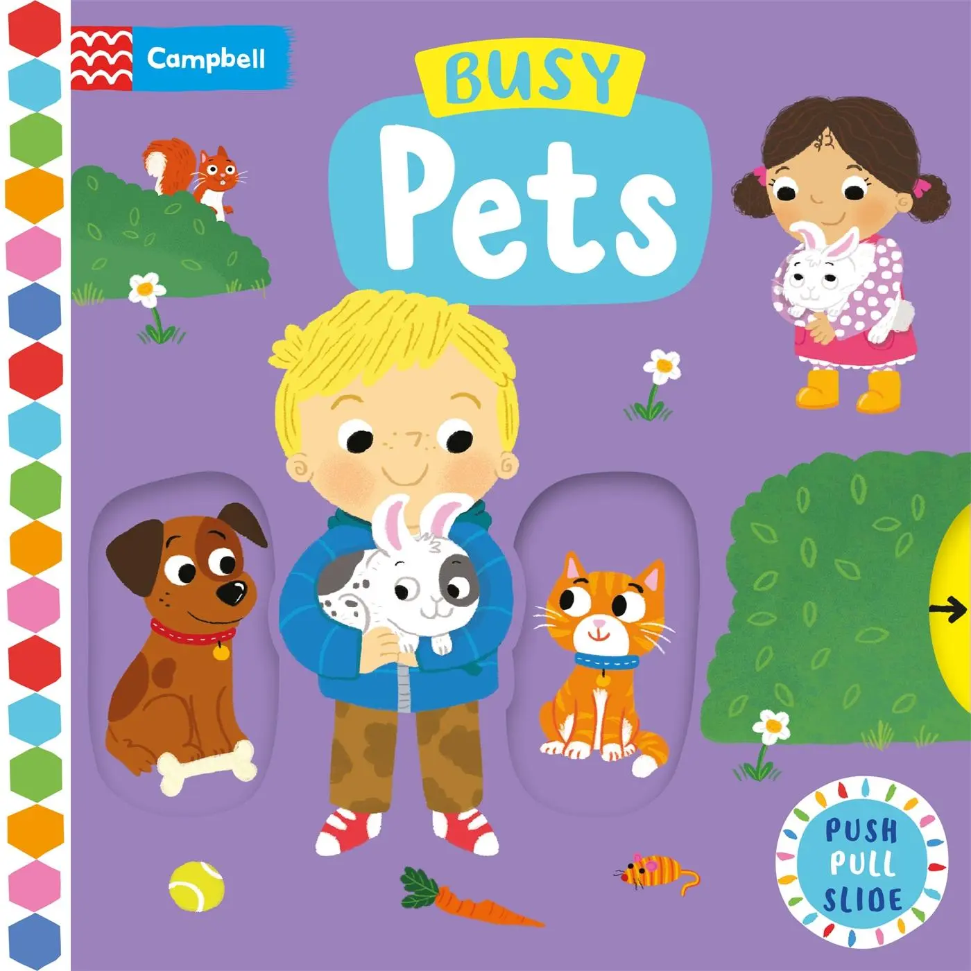 Cover: 9781529084658 | Busy Pets | A Push, Pull, Slide Book | Campbell Books | Buch | 2022