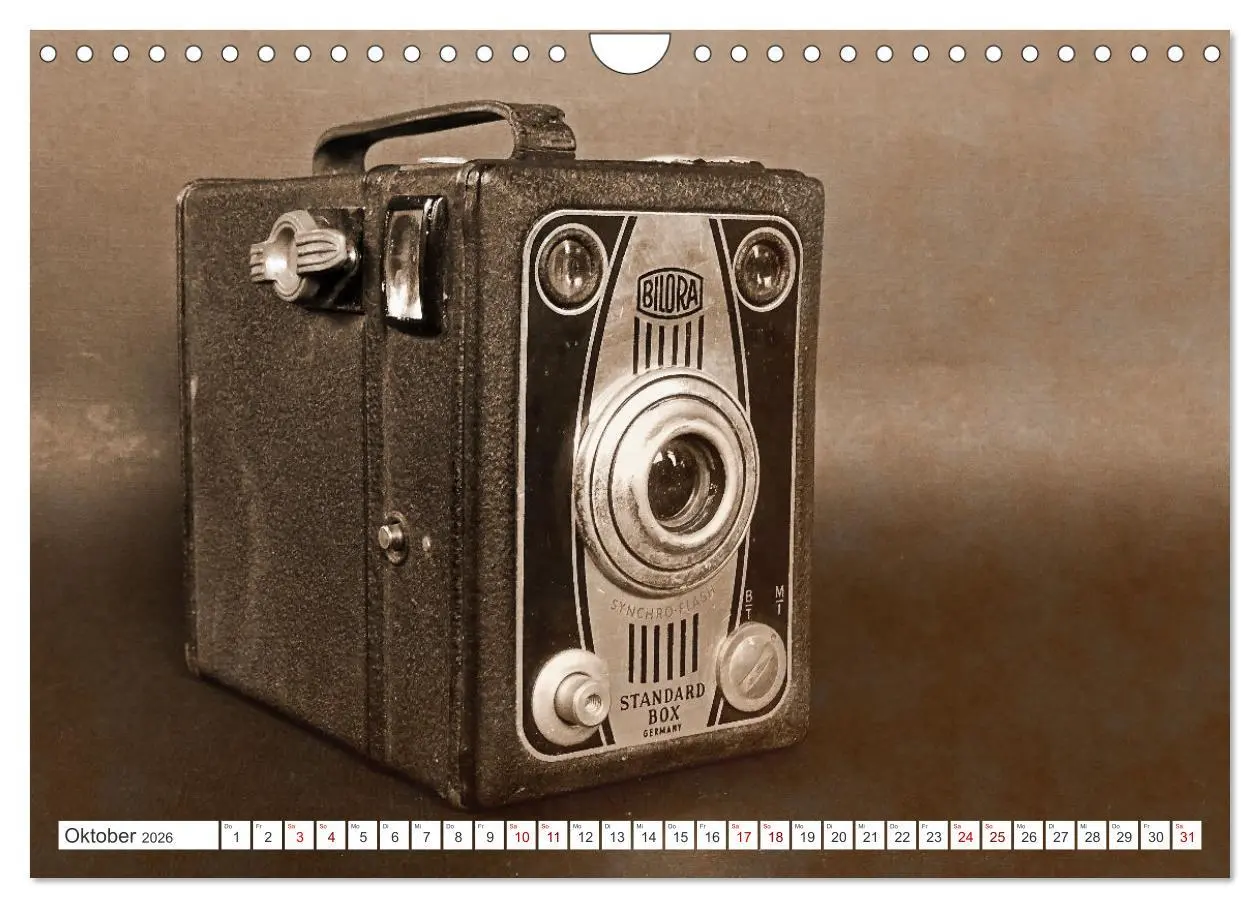 Bild: 9783457374658 | Fotokameras - alt und schön (Wandkalender 2026 DIN A4 quer),...