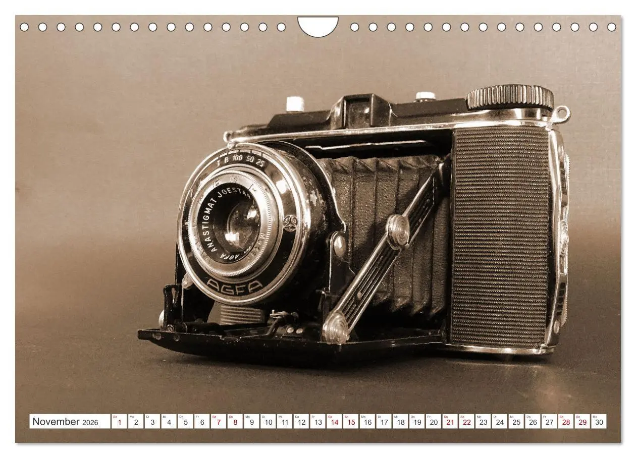 Bild: 9783457374658 | Fotokameras - alt und schön (Wandkalender 2026 DIN A4 quer),...