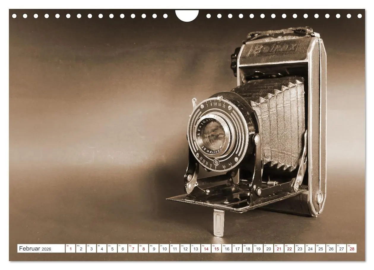 Bild: 9783457374658 | Fotokameras - alt und schön (Wandkalender 2026 DIN A4 quer),...
