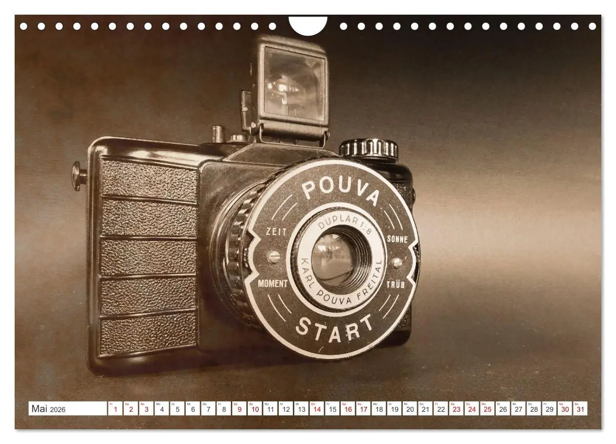 Bild: 9783457374658 | Fotokameras - alt und schön (Wandkalender 2026 DIN A4 quer),...