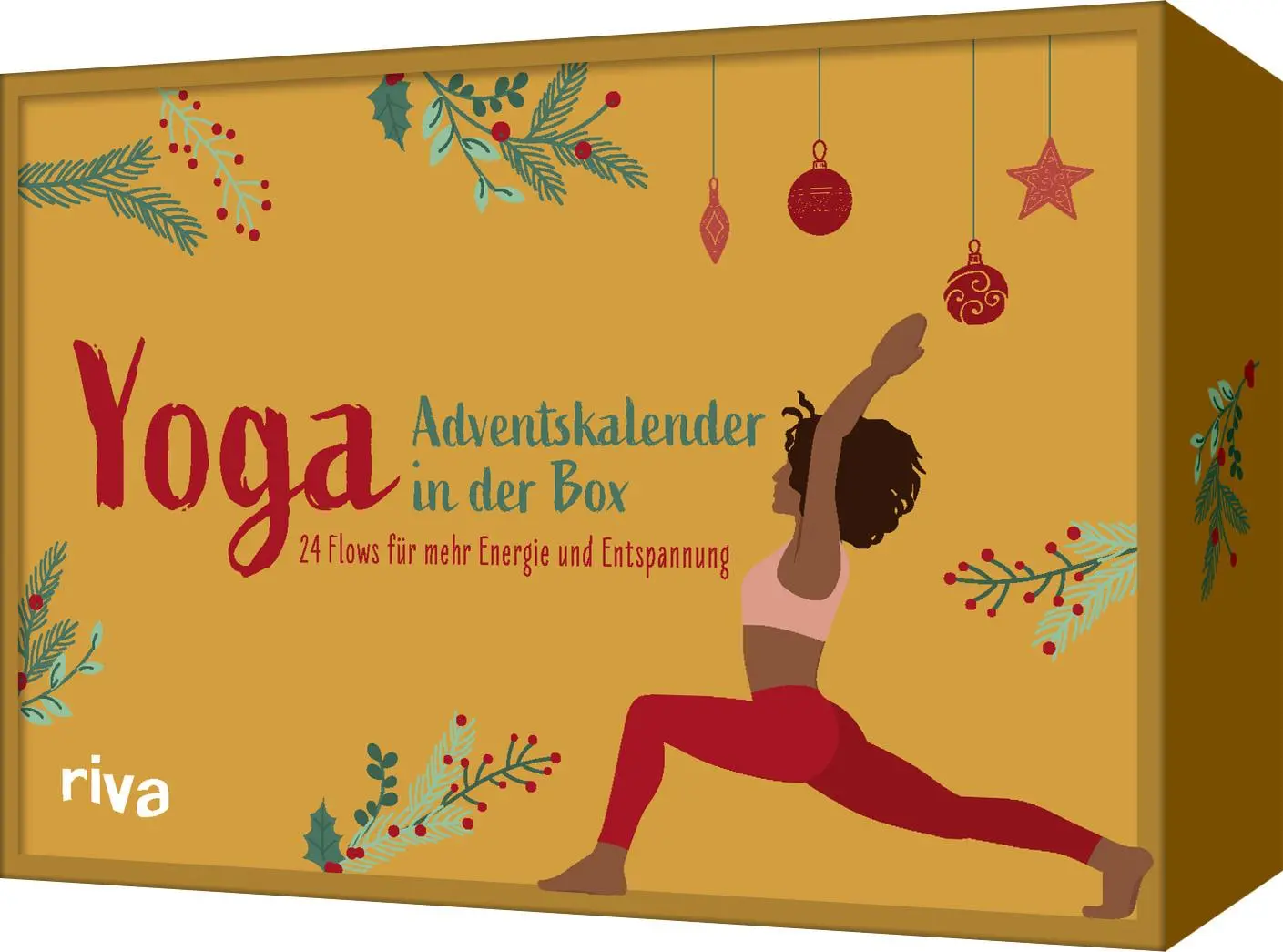Cover: 9783742324658 | Yoga - Adventskalender in der Box | Katharina Herdener | Box | 25 S.