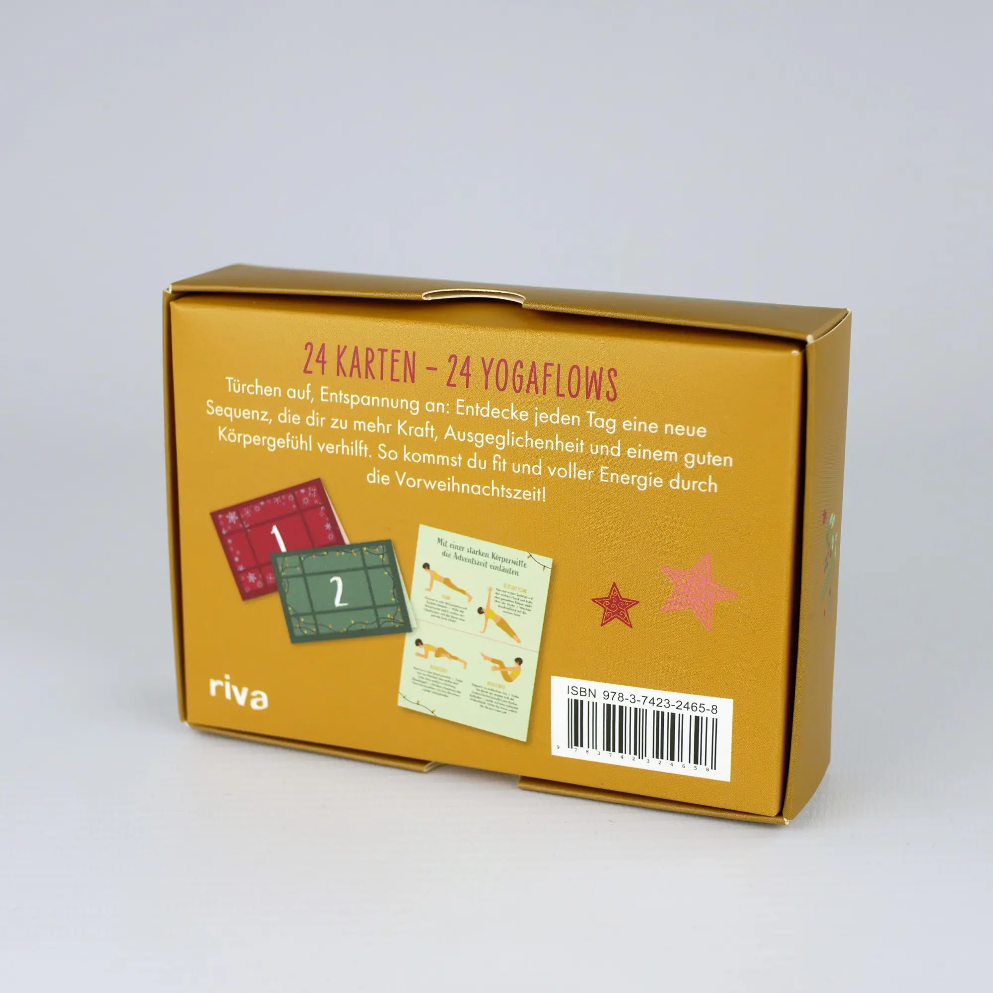 Bild: 9783742324658 | Yoga - Adventskalender in der Box | Katharina Herdener | Box | 25 S.