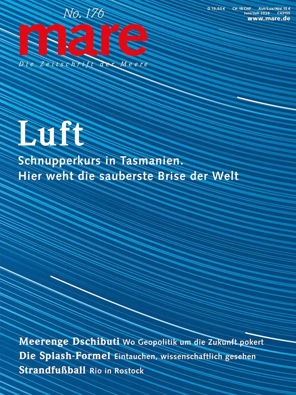Cover: 9783866484658 | mare - Die Zeitschrift der Meere / No. 176 / Tasmanien | Taschenbuch