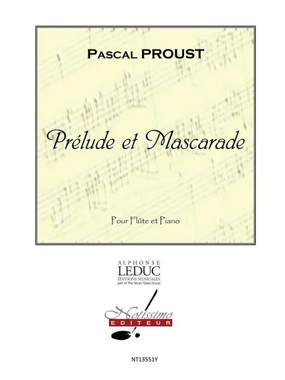 Cover: 9790560384658 | Prelude Et Mascarade | Pascal Proust | Buch | Alphonse Leduc