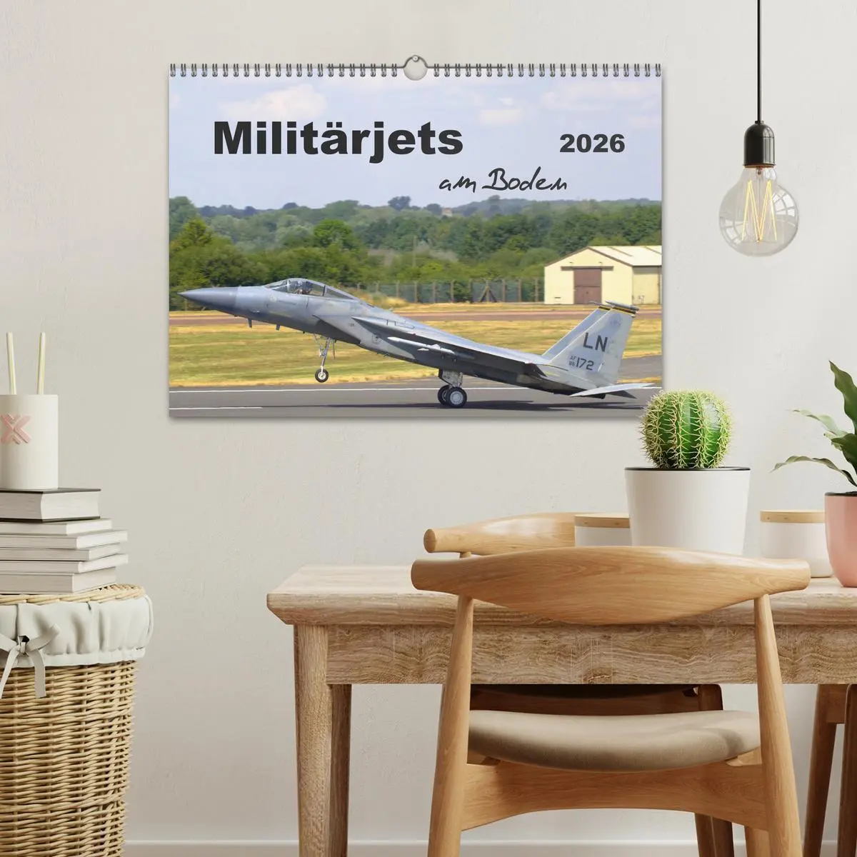 Bild: 9783457814758 | Militärjets am Boden (Wandkalender 2026 DIN A3 quer), CALVENDO...