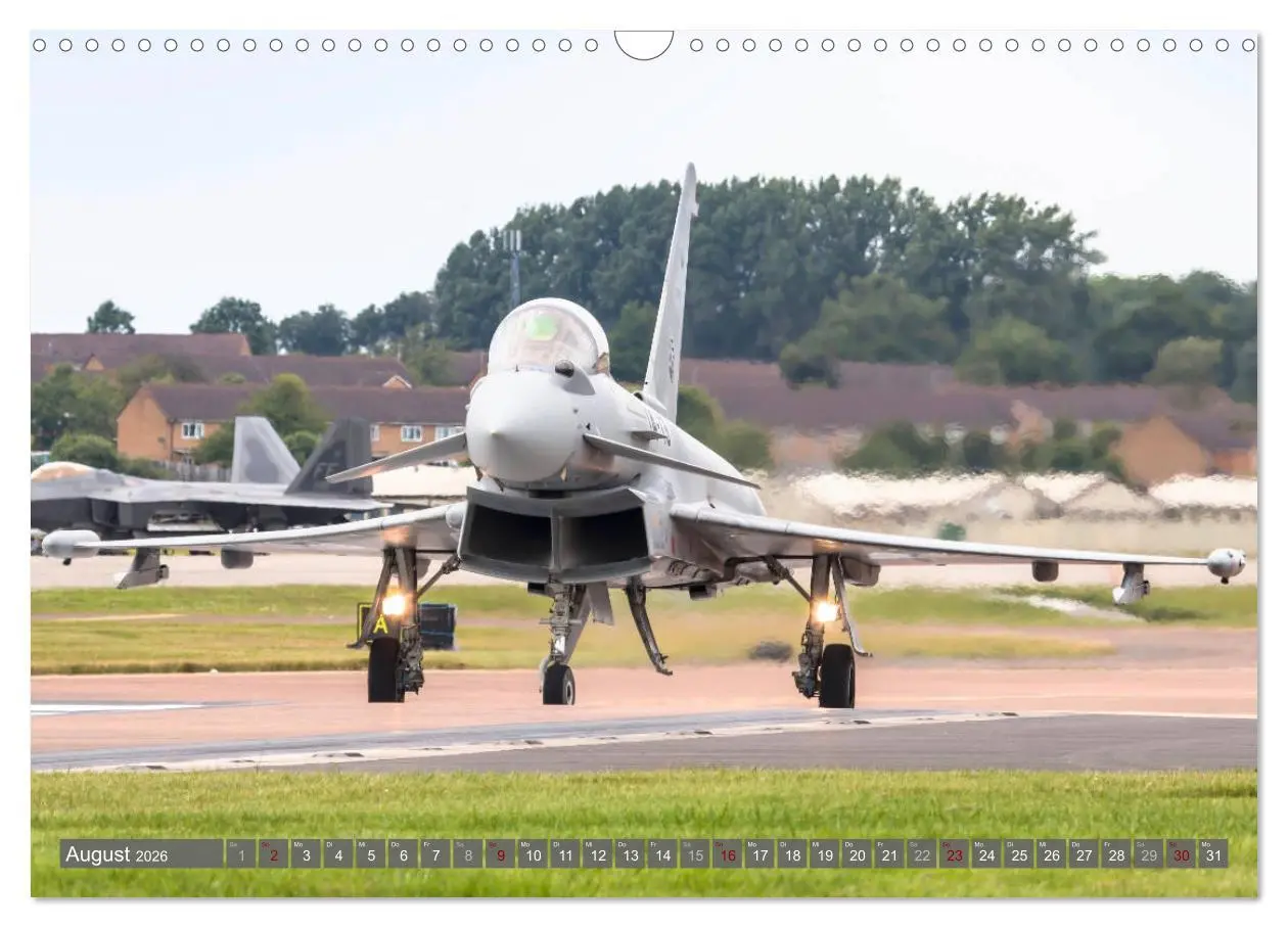 Bild: 9783457814758 | Militärjets am Boden (Wandkalender 2026 DIN A3 quer), CALVENDO...