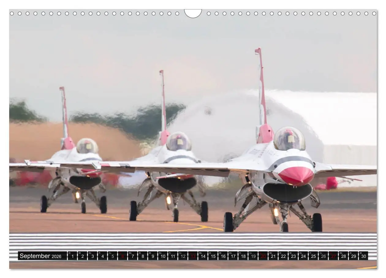 Bild: 9783457814758 | Militärjets am Boden (Wandkalender 2026 DIN A3 quer), CALVENDO...