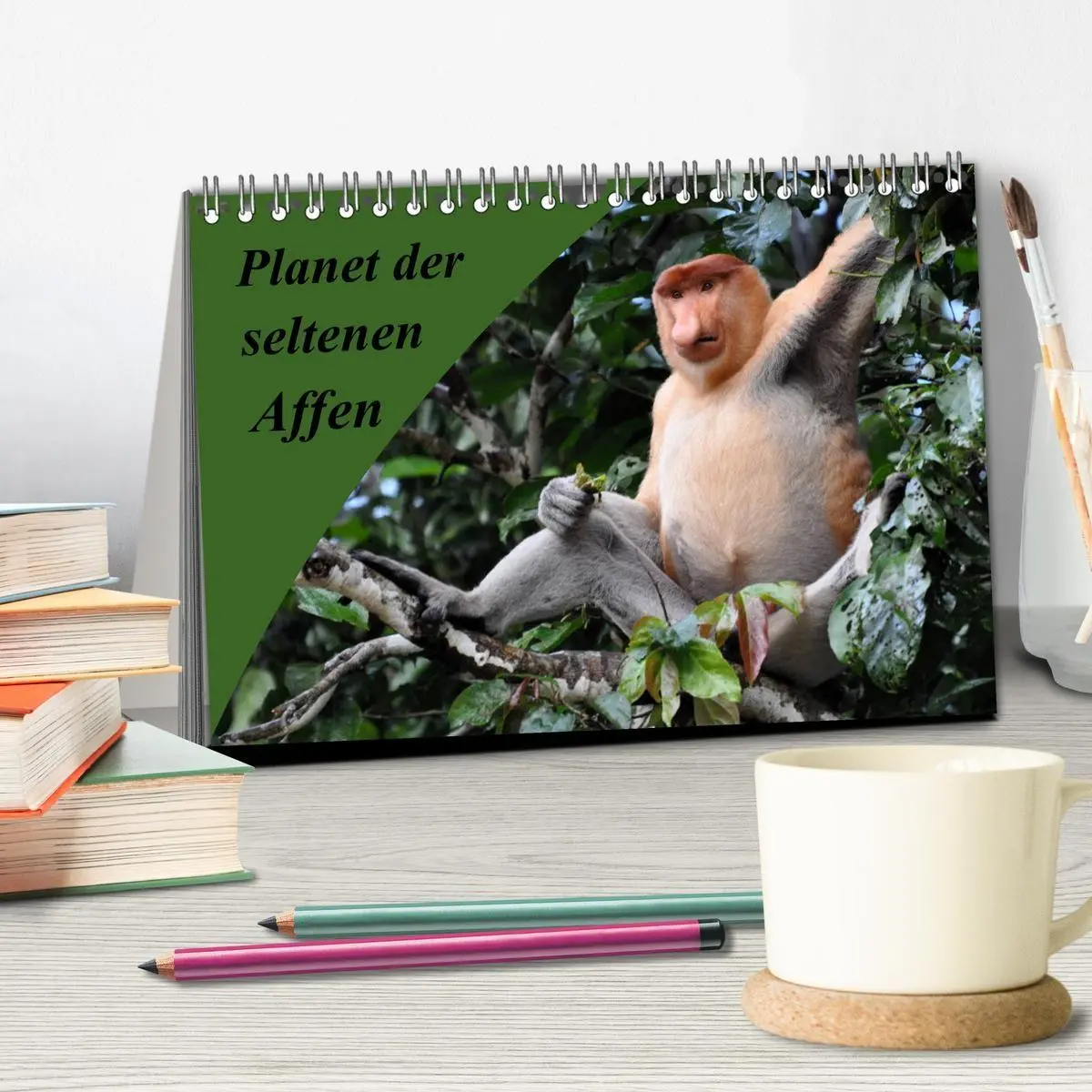 Bild: 9783569784758 | Planet der seltenen Affen (Tischkalender 2027 DIN A5 quer),...