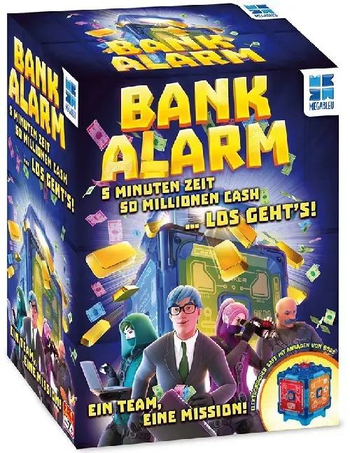 Cover: 3760046784858 | Bank Alarm (Spiel) | Spiel | In Spielebox | 678485 | Deutsch | 2019