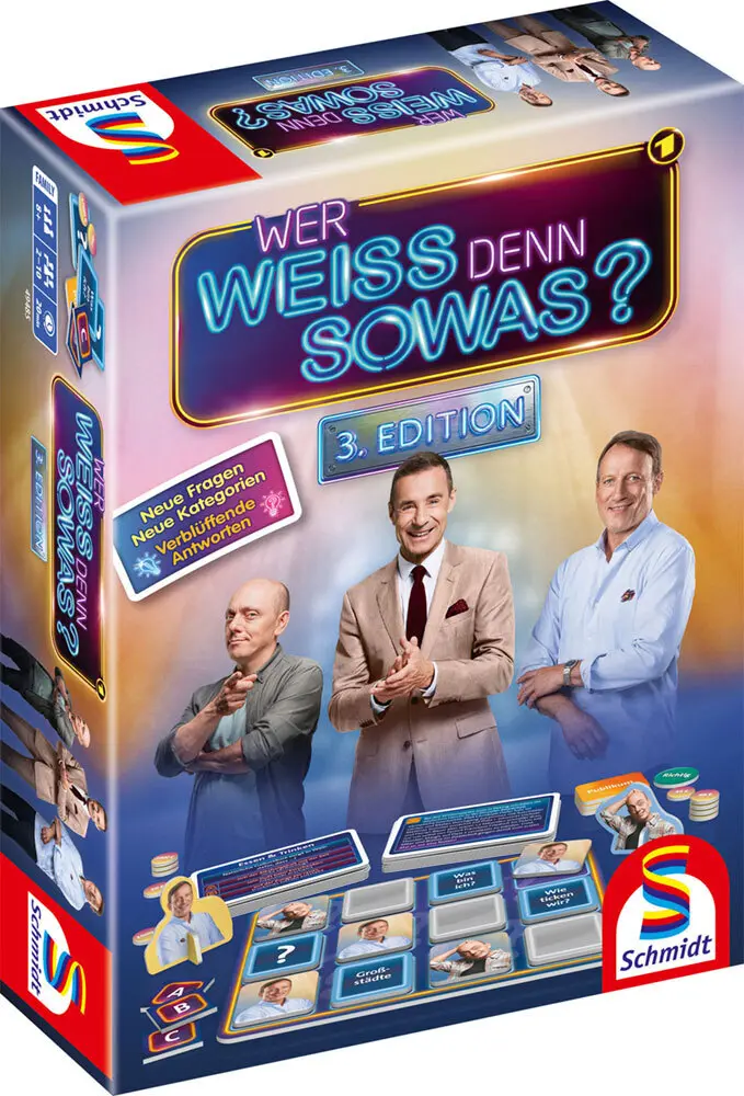 Bild: 4001504494858 | Wer weiss denn sowas? 3rd Edition | Familienspiel | Spiel | Schachtel