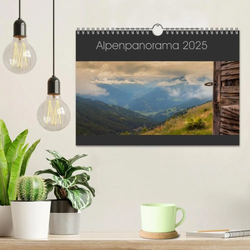 Bild: 9783435574858 | Alpenpanorama 2025 (Wandkalender 2025 DIN A4 quer), CALVENDO...