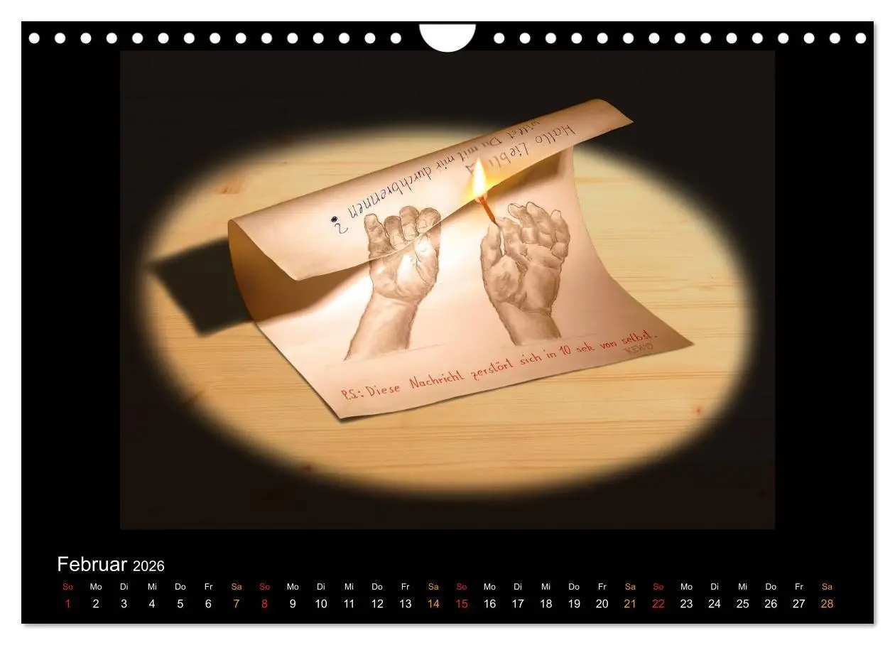 Bild: 9783516134858 | optische Täuschungen 2026 (Wandkalender 2026 DIN A4 quer), CALVENDO...