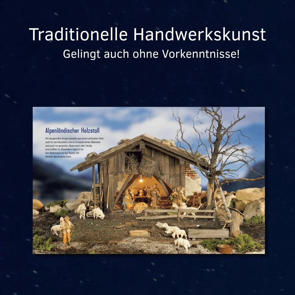 Bild: 9783735854858 | Weihnachtskrippen. Der Meisterkurs | Karl-Heinz Reicheneder | Buch