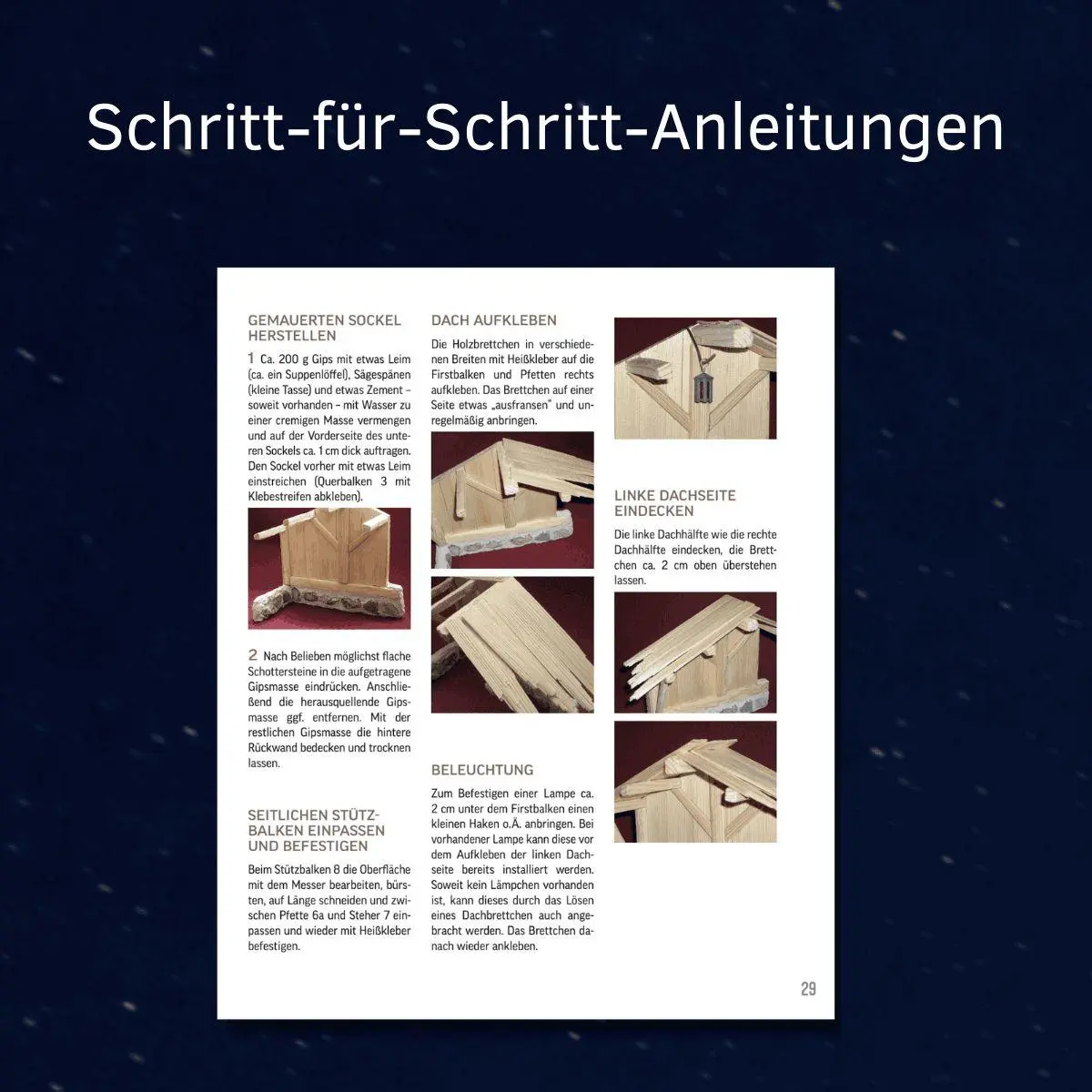Bild: 9783735854858 | Weihnachtskrippen. Der Meisterkurs | Karl-Heinz Reicheneder | Buch