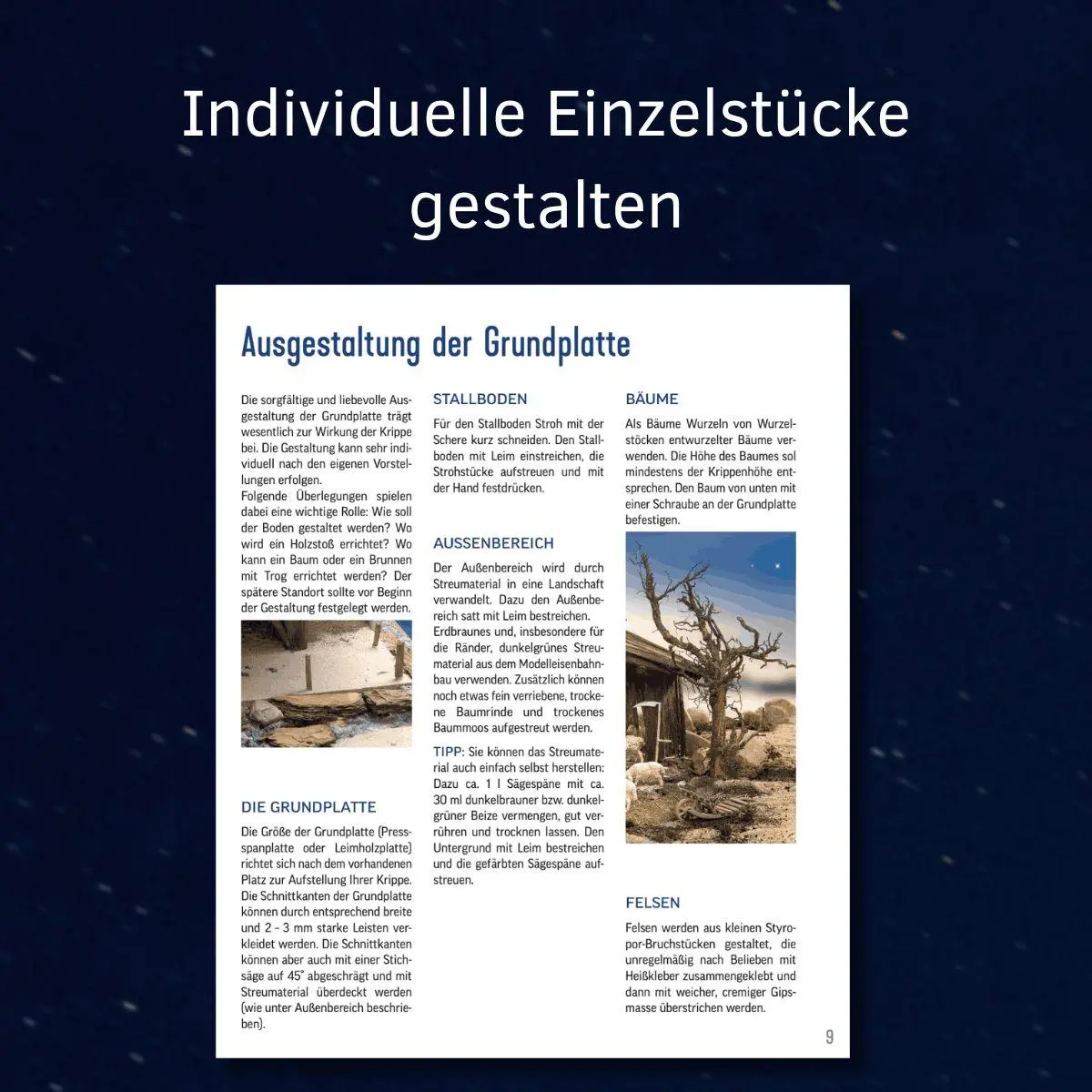Bild: 9783735854858 | Weihnachtskrippen. Der Meisterkurs | Karl-Heinz Reicheneder | Buch