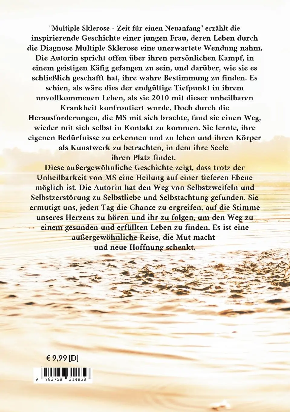 Rückseite: 9783758314858 | Multiple Sklerose - Zeit für einen Neuanfang | Verena Dombert | Buch