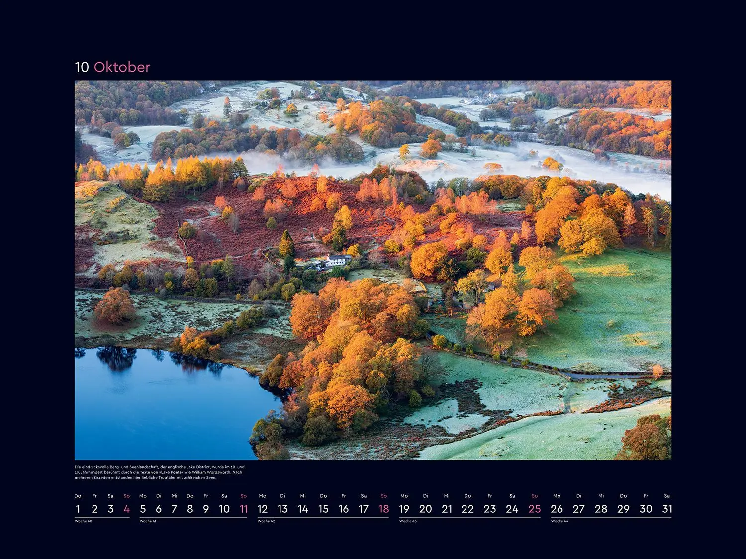 Bild: 9783965914858 | Farbenprächtige Jahreszeiten - KUNTH Wandkalender 2026 | Kalender