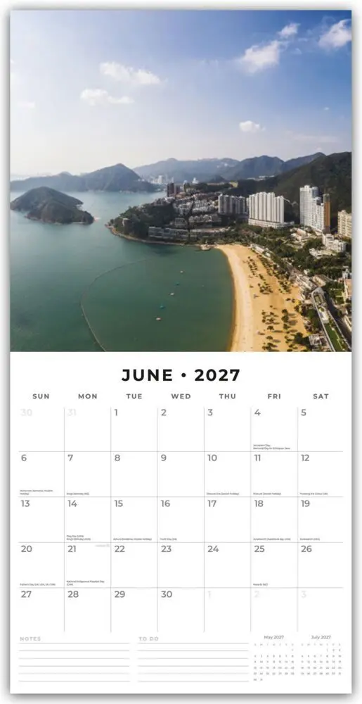 Bild: 9781837014958 | Hongkong 2027 - 16-Monatskalender | Red Robin Publishing Ltd | 28 S.