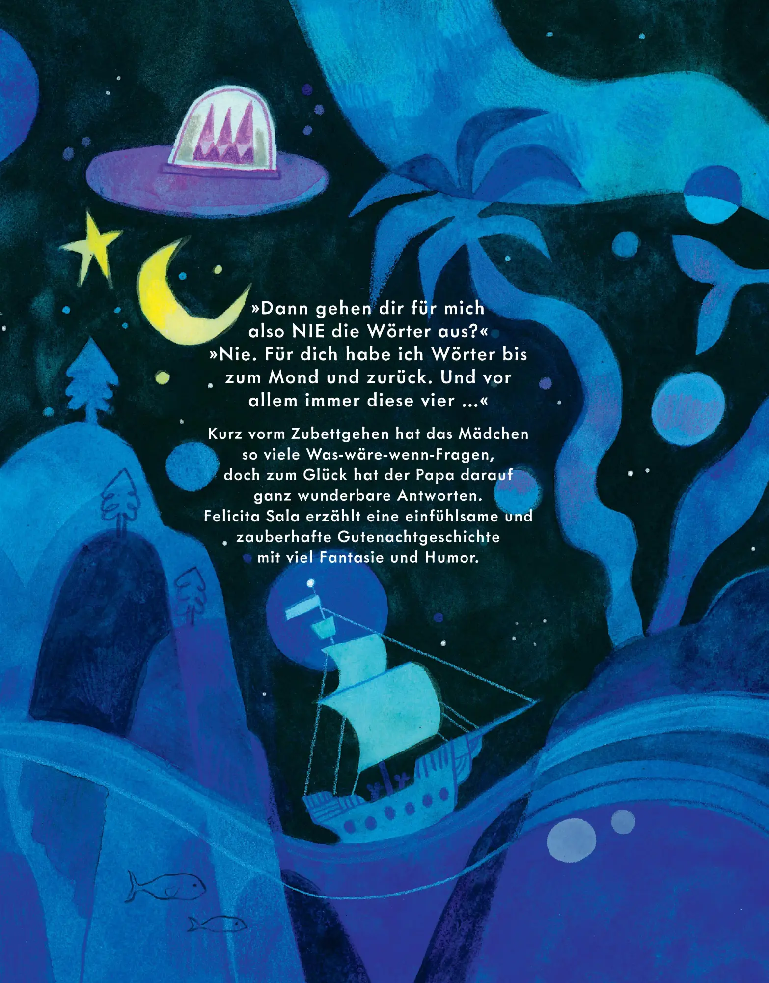 Rückseite: 9783458644958 | Für dich hab ich Wörter bis zum Mond | Felicita Sala | Buch | 40 S.