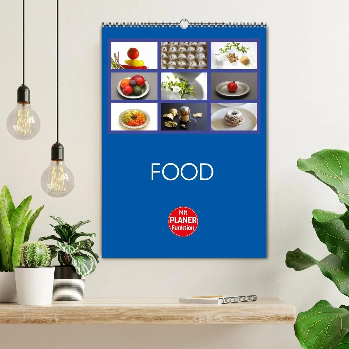 Bild: 9783516434958 | Food (Wandkalender 2026 DIN A2 hoch), CALVENDO Monatskalender | Jäger