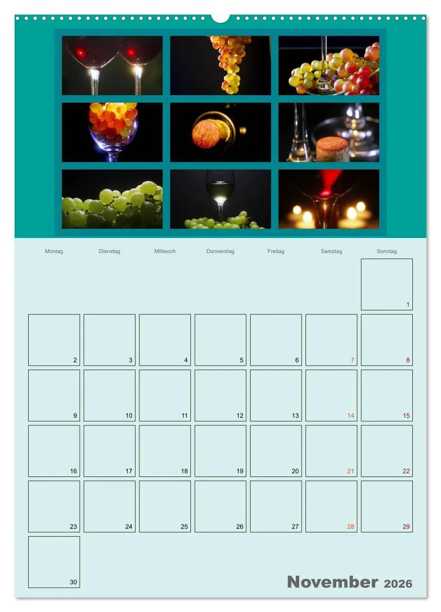 Bild: 9783516434958 | Food (Wandkalender 2026 DIN A2 hoch), CALVENDO Monatskalender | Jäger