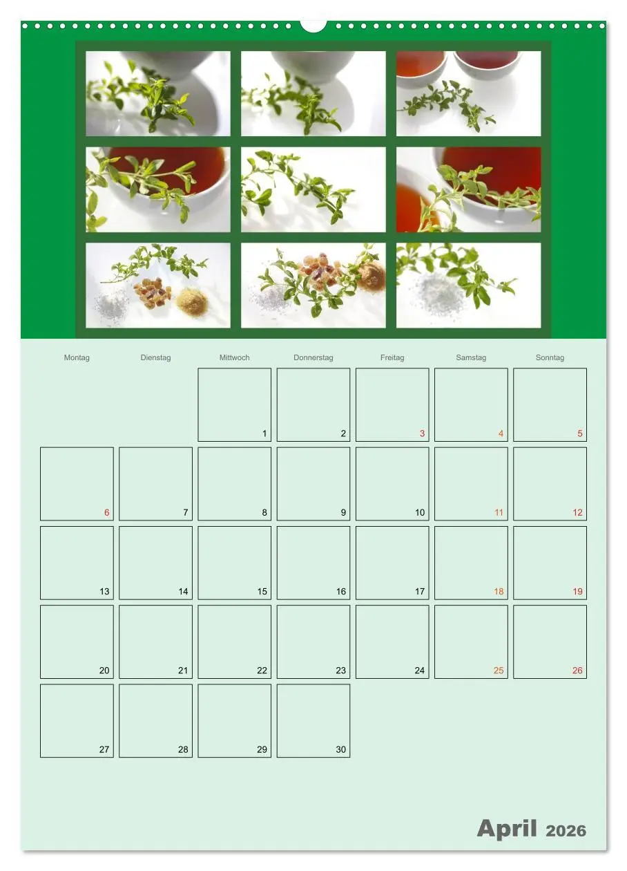 Bild: 9783516434958 | Food (Wandkalender 2026 DIN A2 hoch), CALVENDO Monatskalender | Jäger