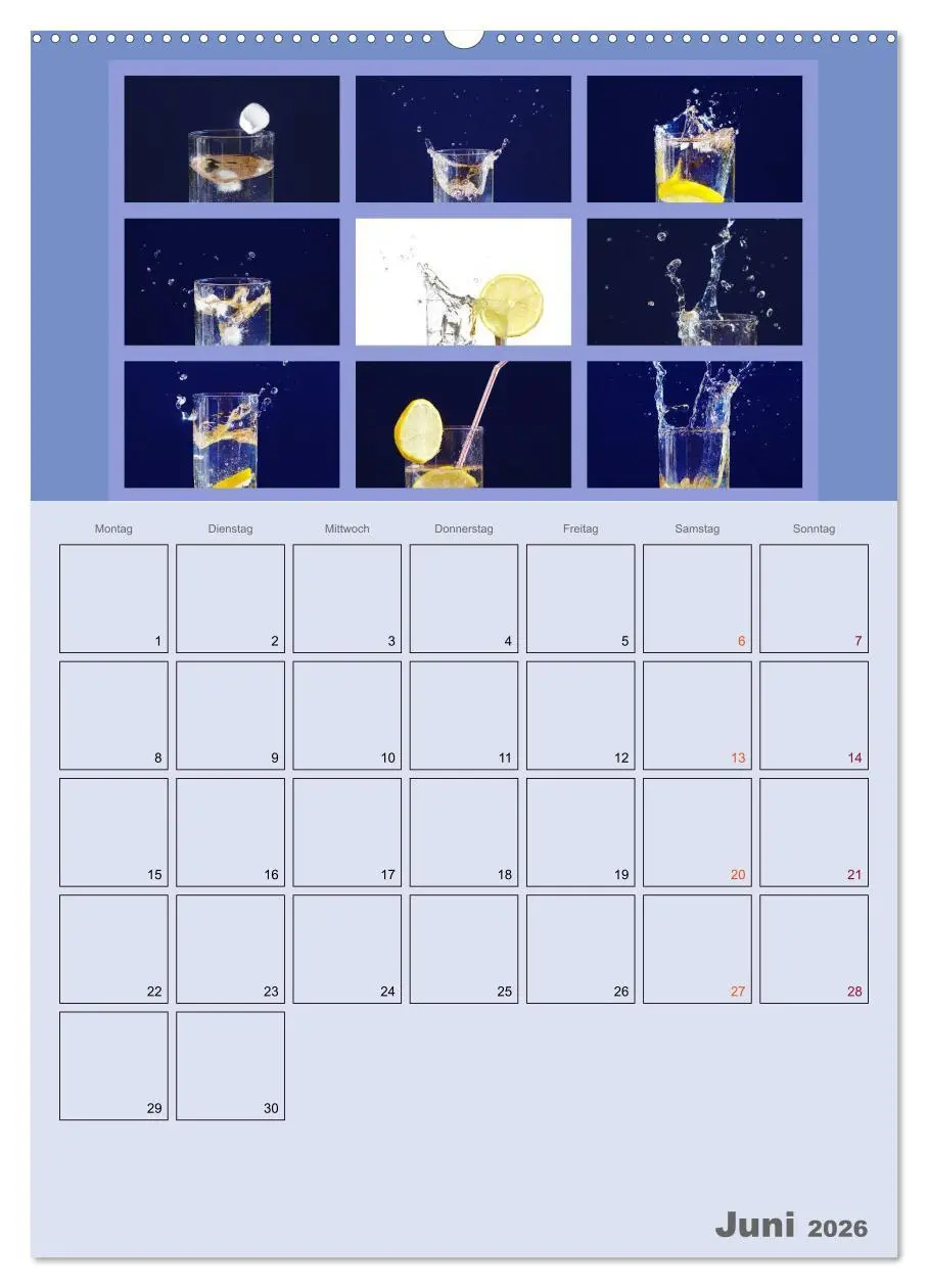 Bild: 9783516434958 | Food (Wandkalender 2026 DIN A2 hoch), CALVENDO Monatskalender | Jäger