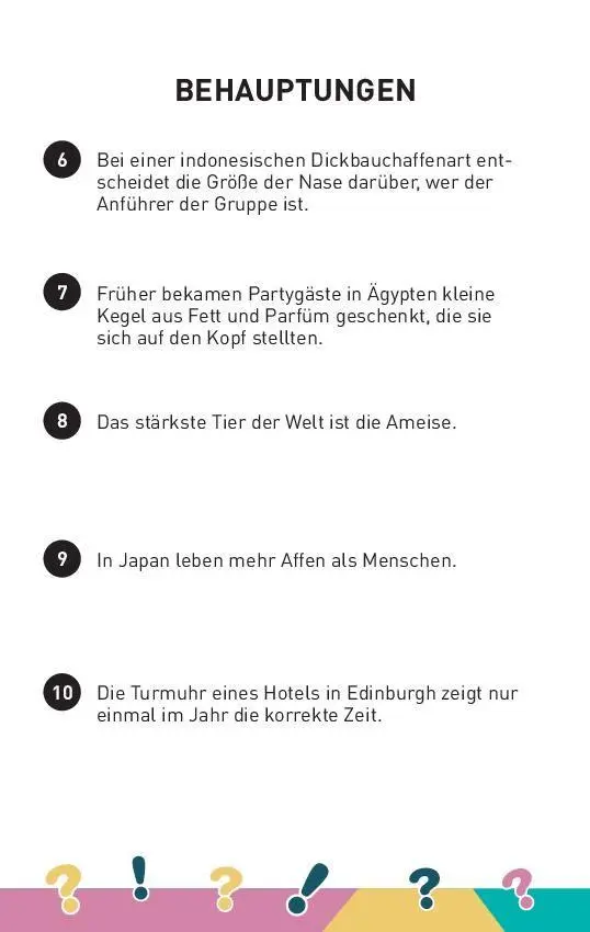 Bild: 9783625194958 | Wahr oder nicht? - Das Quiz-Spiel I ab 10 Jahren | Taschenbuch | 2026