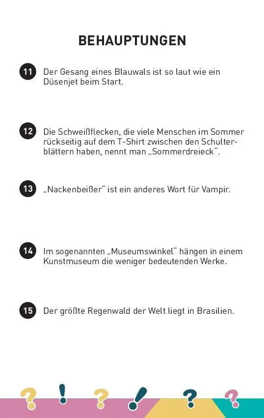 Bild: 9783625194958 | Wahr oder nicht? - Das Quiz-Spiel I ab 10 Jahren | Taschenbuch | 2026
