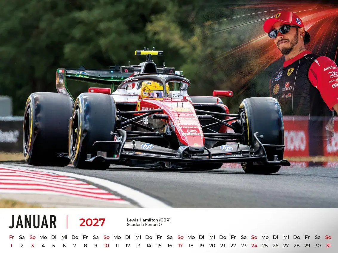 Bild: 9783948794958 | Formel 1 World Championship Kalender 2027 | Frank Pommer | Kalender