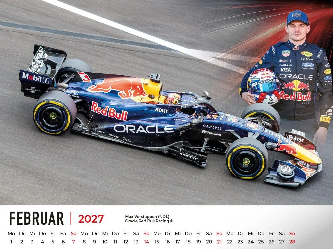Bild: 9783948794958 | Formel 1 World Championship Kalender 2027 | Frank Pommer | Kalender