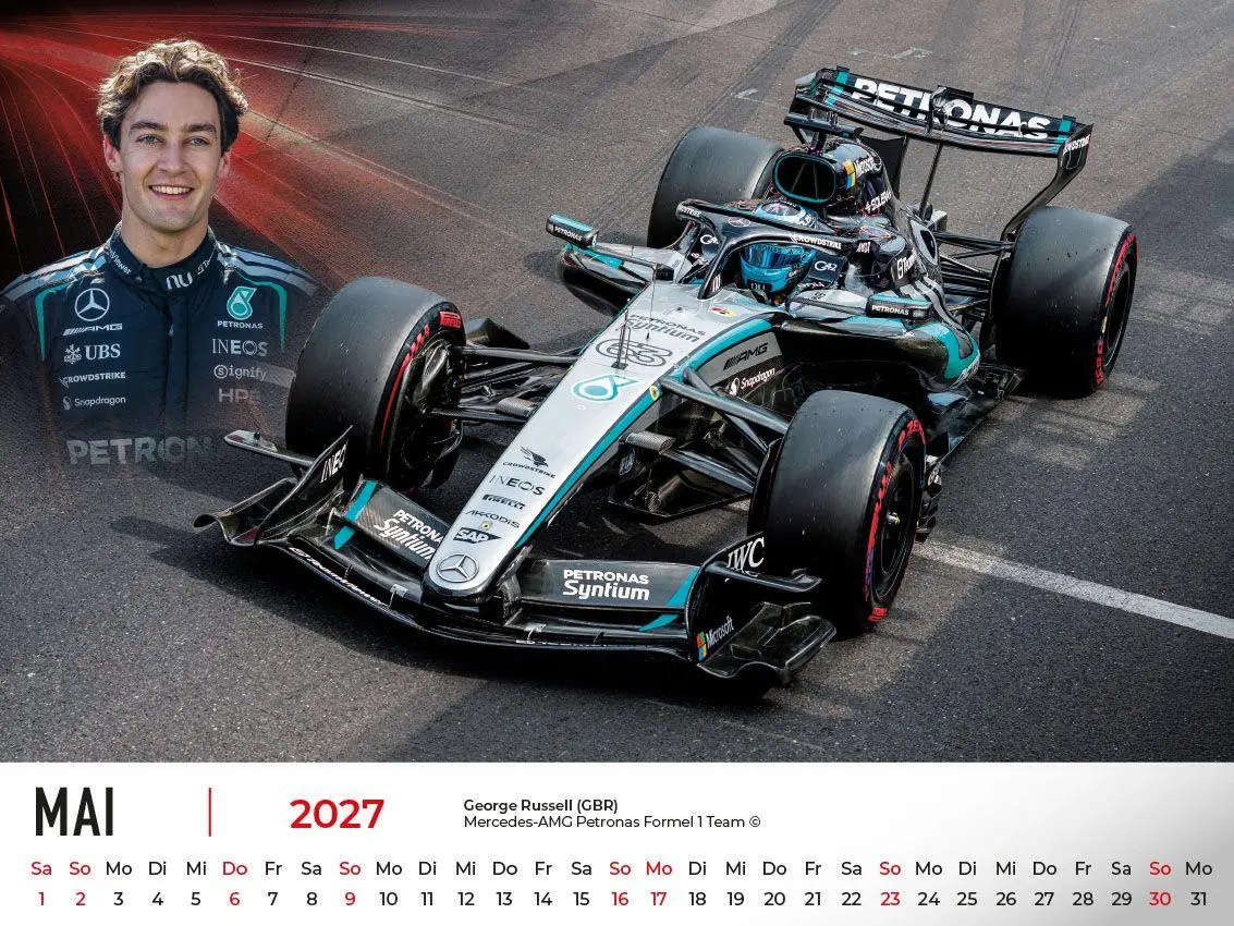 Bild: 9783948794958 | Formel 1 World Championship Kalender 2027 | Frank Pommer | Kalender