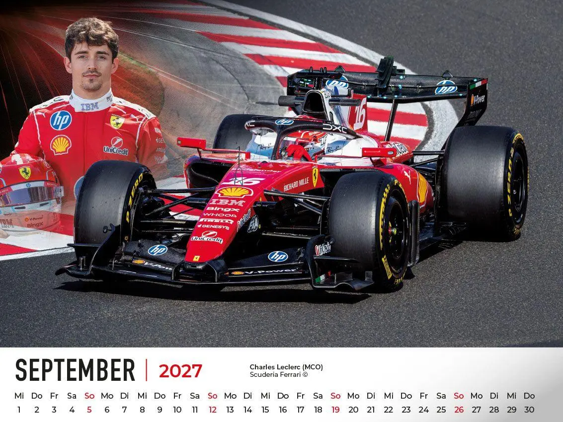 Bild: 9783948794958 | Formel 1 World Championship Kalender 2027 | Frank Pommer | Kalender